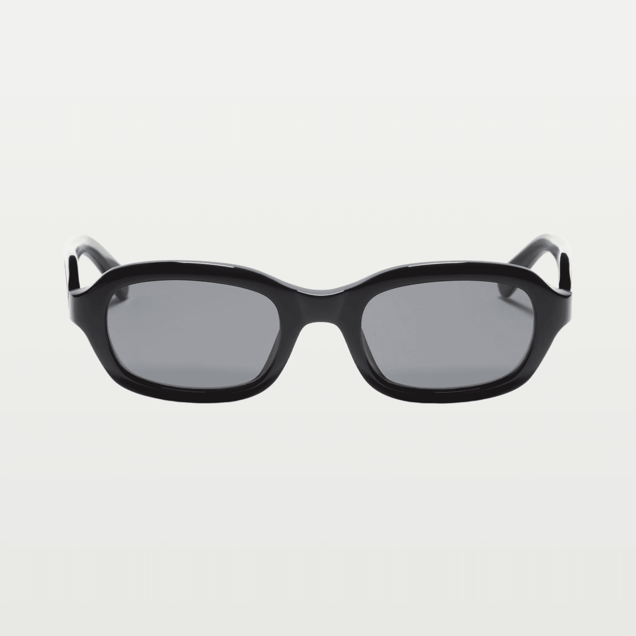 Rectangular Acetate Eyewear — BLACK/GRAY image