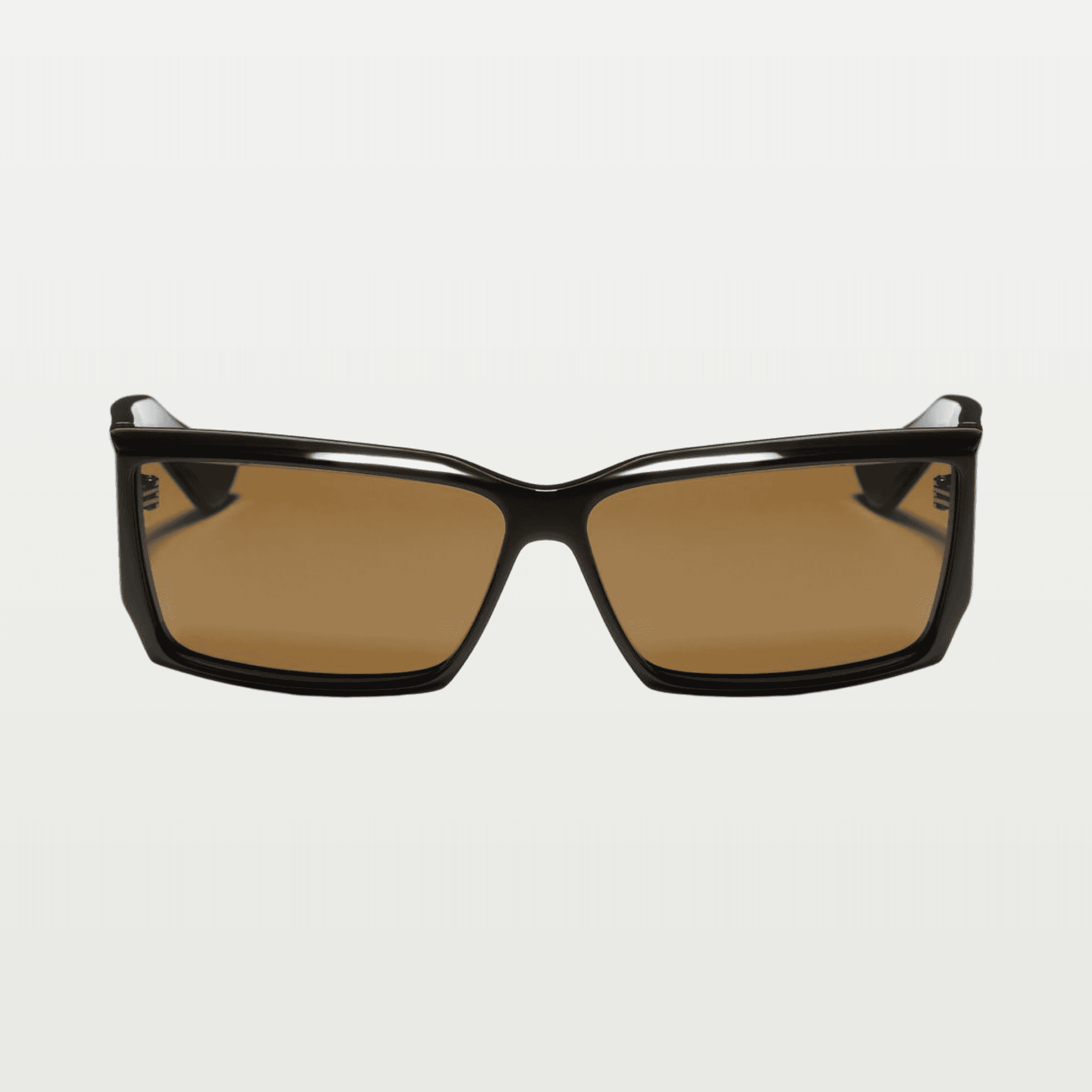 Rectangular Acetate Eyewear — BLACK/YELLOW image
