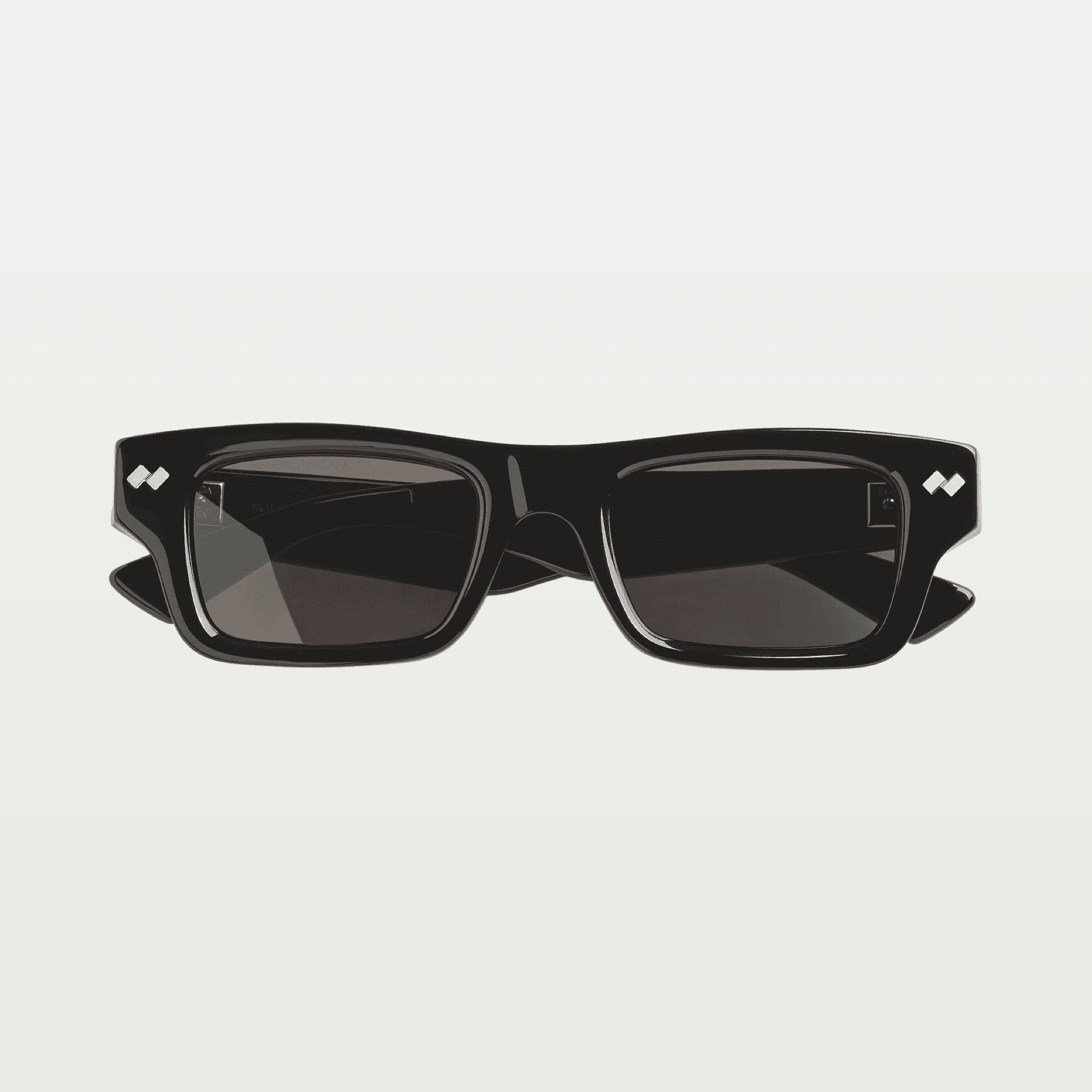 Dizzy Square Sunglasses in Black/grey image
